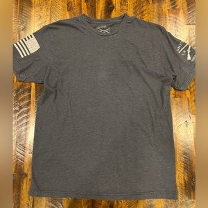 Grunt Style Blue flag T shirt